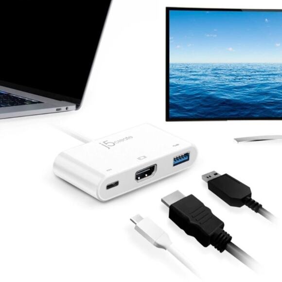 j5create - USB-C to HDMI & USB 3.0 with Power Delivery - Picture 4 of 8